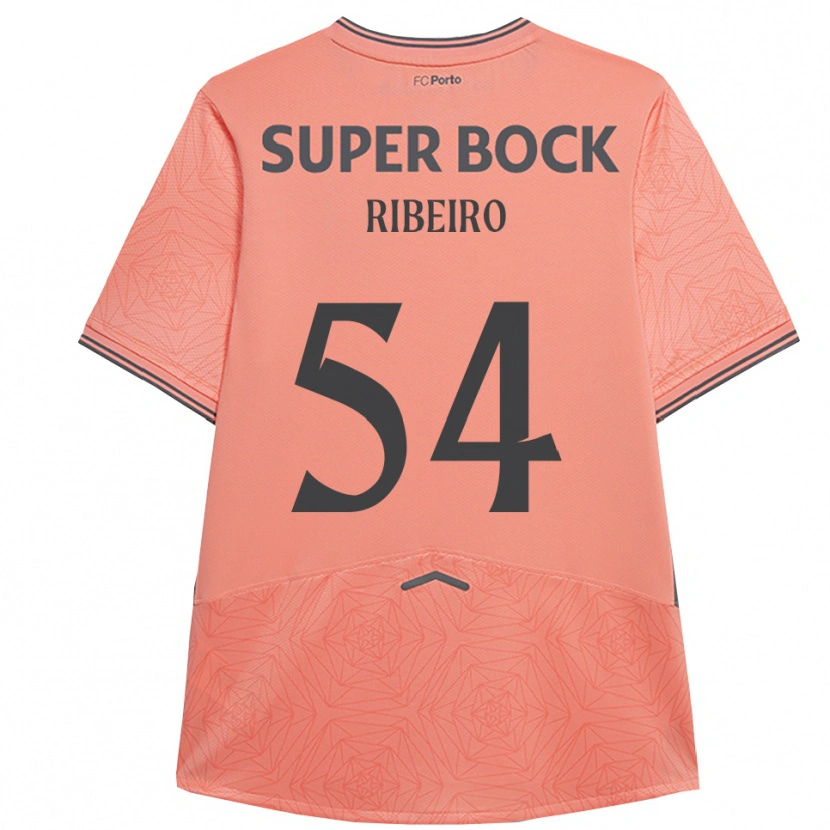 Danxen Kvinnor António Ribeiro #54 Rosa Marinblå Bortatröja Matchtröjor 2025/26 Tröjor T-Tröja
