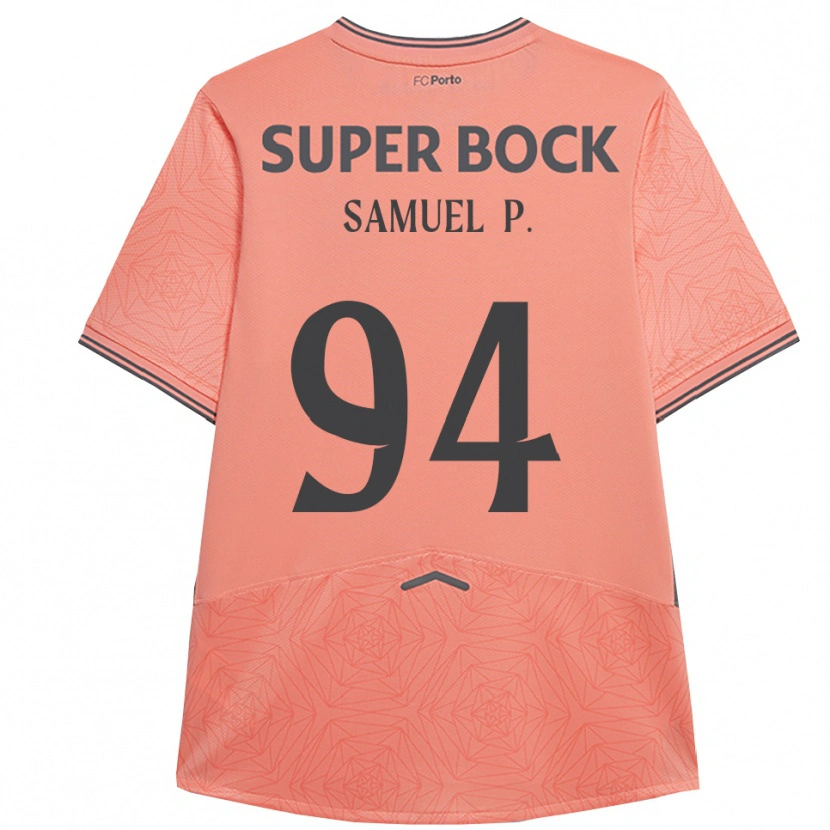 Danxen Kvinnor Samuel #94 Rosa Marinblå Bortatröja Matchtröjor 2025/26 Tröjor T-Tröja
