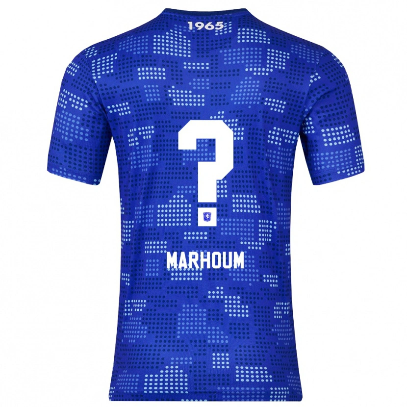 Danxen Kvinnor Yaid Marhoum #0 Blå Himmelsblå Bortatröja Matchtröjor 2025/26 Tröjor T-Tröja