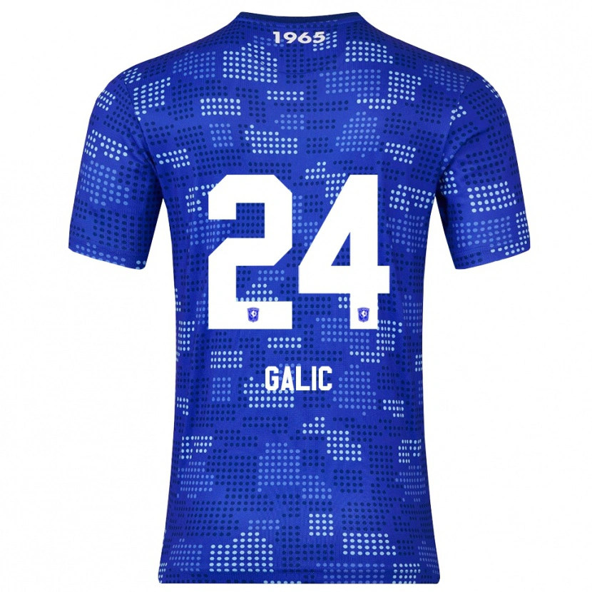 Danxen Kvinnor Daniela Galic #24 Blå Himmelsblå Bortatröja Matchtröjor 2025/26 Tröjor T-Tröja