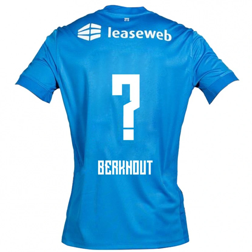 Danxen Kvinnor Jorn Berkhout #0 Blå Vit Bortatröja Matchtröjor 2025/26 Tröjor T-Tröja