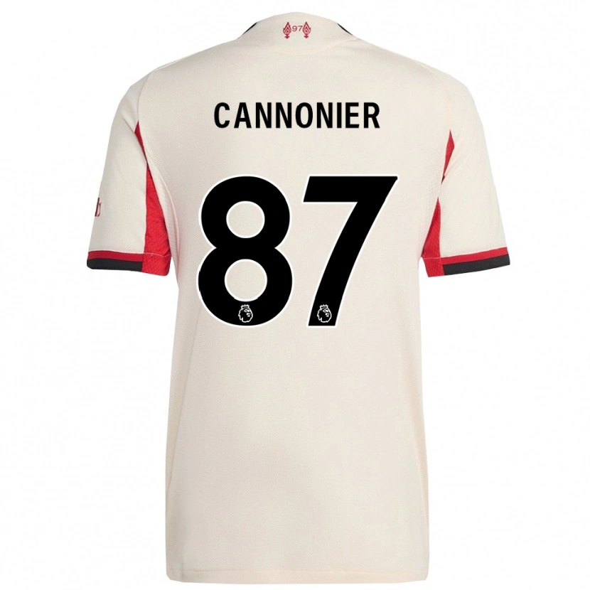 Danxen Kvinnor Oakley Cannonier #87 Vit Svart Bortatröja Matchtröjor 2025/26 Tröjor T-Tröja