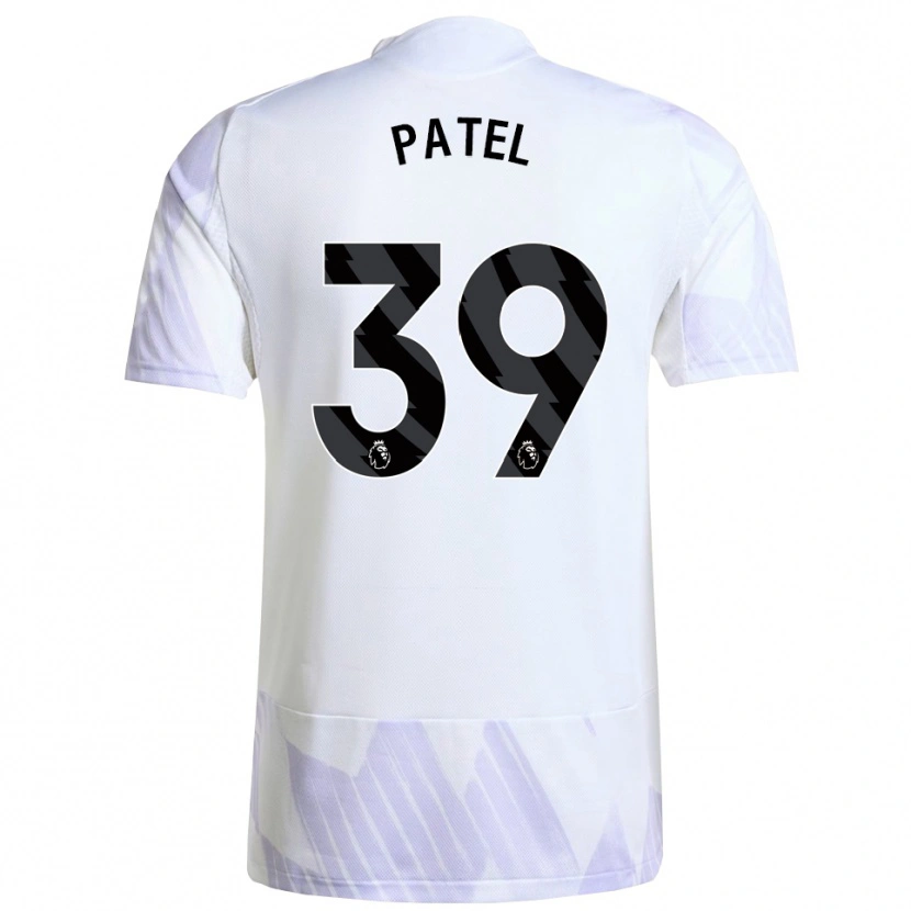 Danxen Kvinnor Safia Middleton-Patel #39 Vit Lila Lila Bortatröja Matchtröjor 2025/26 Tröjor T-Tröja