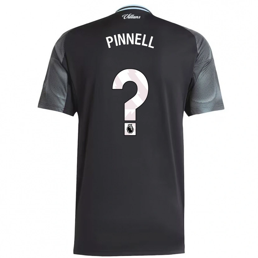 Danxen Kvinnor Harry Pinnell #0 Svart Himmelsblå Bortatröja Matchtröjor 2025/26 Tröjor T-Tröja