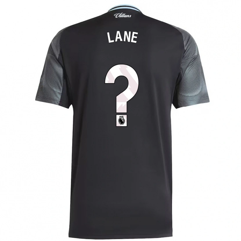 Danxen Kvinnor Josh Lane #0 Svart Himmelsblå Bortatröja Matchtröjor 2025/26 Tröjor T-Tröja