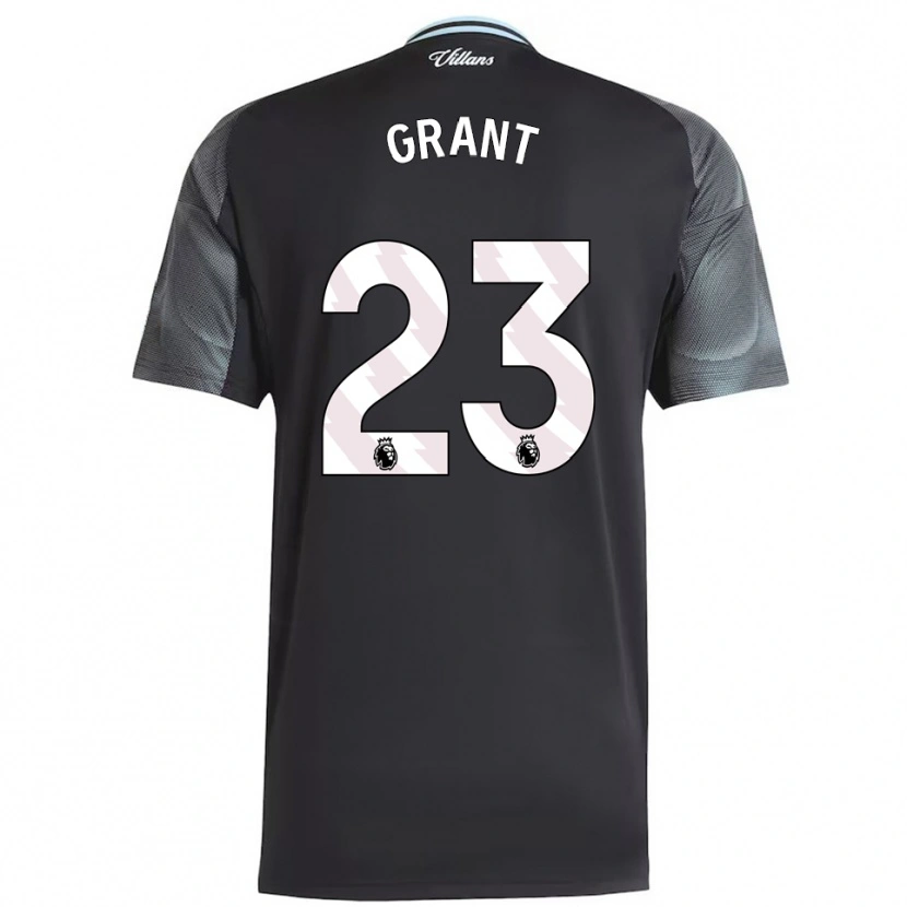 Danxen Kvinnor Chasity Grant #23 Svart Himmelsblå Bortatröja Matchtröjor 2025/26 Tröjor T-Tröja
