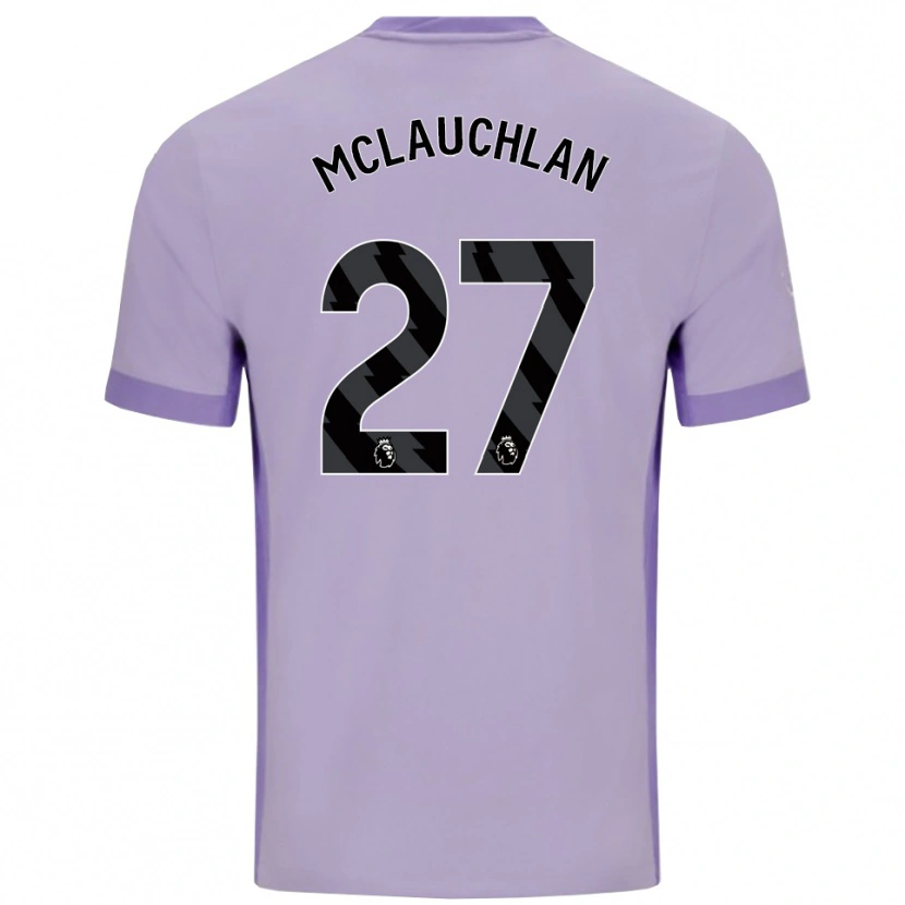 Danxen Kvinnor Rachel Mclauchlan #27 Taro Lila Vit Bortatröja Matchtröjor 2025/26 Tröjor T-Tröja