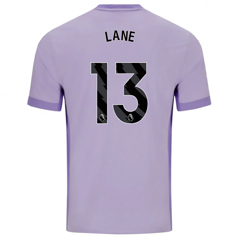 Danxen Kvinnor Darius Lane #13 Taro Lila Vit Bortatröja Matchtröjor 2025/26 Tröjor T-Tröja