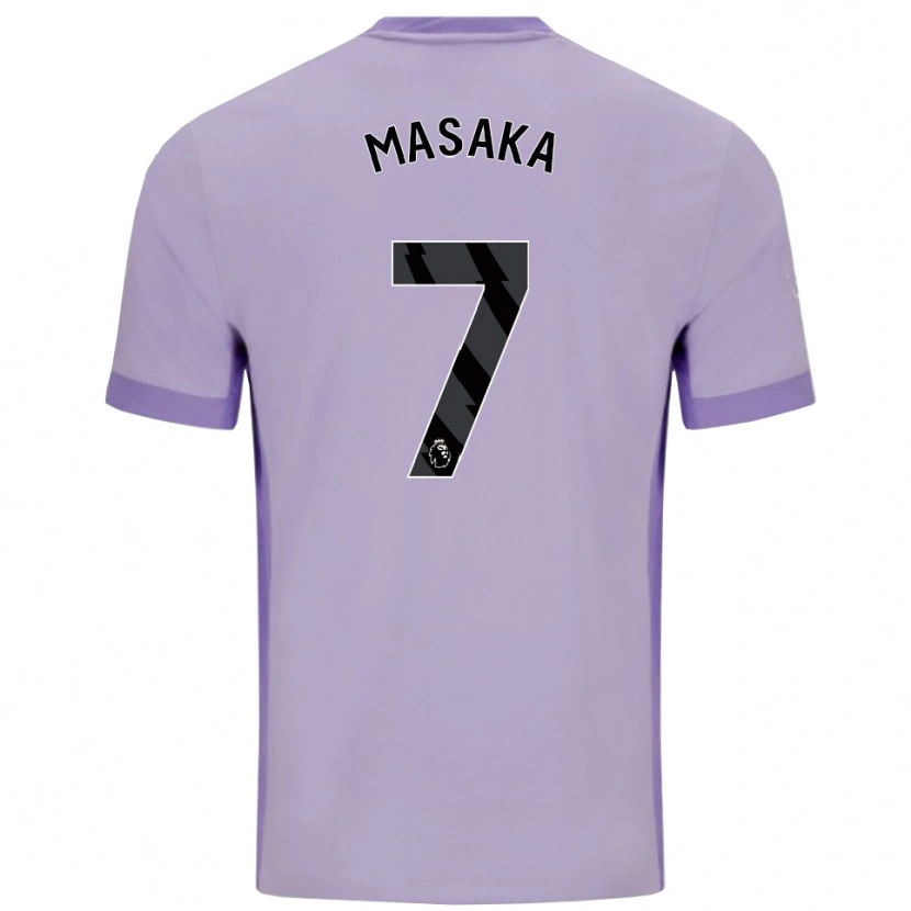Danxen Kvinnor Aisha Masaka #7 Taro Lila Vit Bortatröja Matchtröjor 2025/26 Tröjor T-Tröja