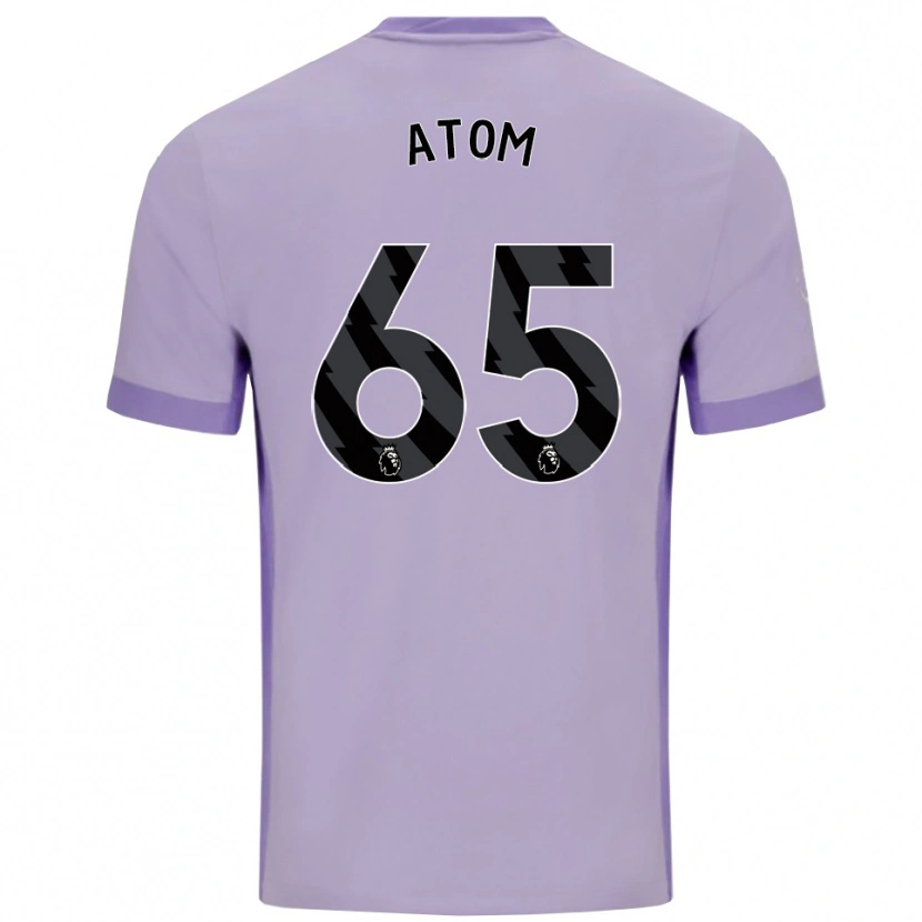Danxen Kvinnor Noel Atom #65 Taro Lila Vit Bortatröja Matchtröjor 2025/26 Tröjor T-Tröja