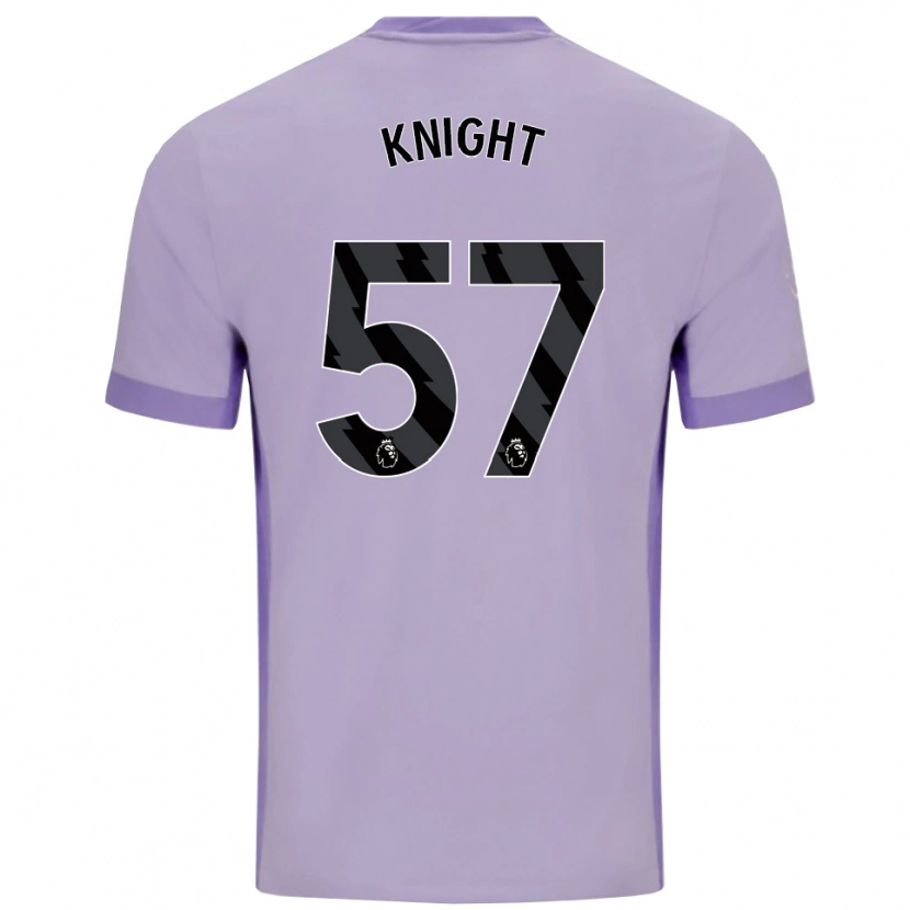 Danxen Kvinnor Joe Knight #57 Taro Lila Vit Bortatröja Matchtröjor 2025/26 Tröjor T-Tröja