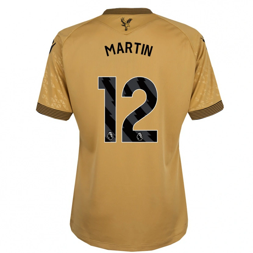 Danxen Kvinnor Donte Martin #12 Guld Svart Bortatröja Matchtröjor 2025/26 Tröjor T-Tröja