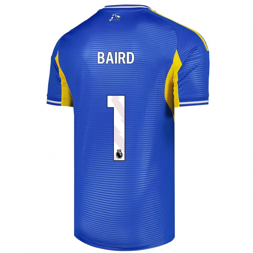 Danxen Kvinnor Alex Baird #1 Blå Gul Bortatröja Matchtröjor 2025/26 Tröjor T-Tröja
