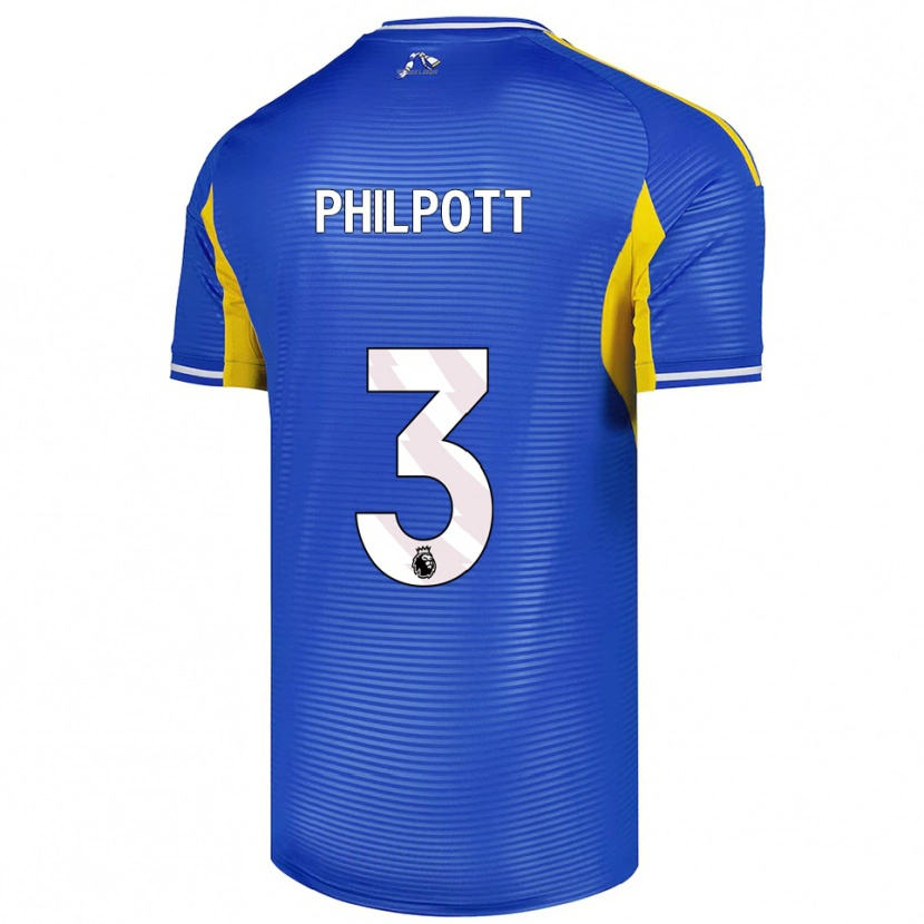 Danxen Kvinnor Louie Philpott #3 Blå Gul Bortatröja Matchtröjor 2025/26 Tröjor T-Tröja