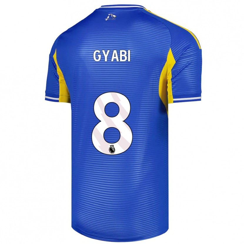 Danxen Kvinnor Darko Gyabi #8 Blå Gul Bortatröja Matchtröjor 2025/26 Tröjor T-Tröja