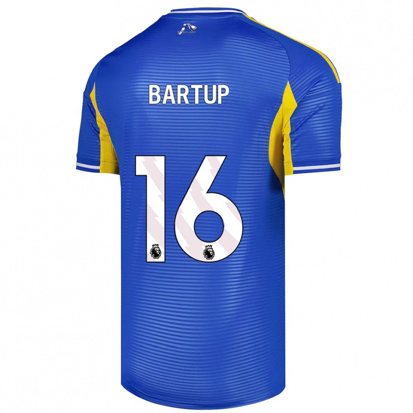 Danxen Kvinnor Laura Bartup #16 Blå Gul Bortatröja Matchtröjor 2025/26 Tröjor T-Tröja