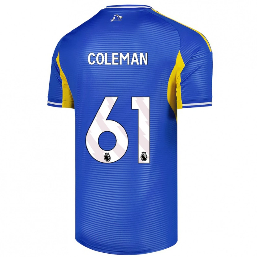 Danxen Kvinnor Cian Coleman #61 Blå Gul Bortatröja Matchtröjor 2025/26 Tröjor T-Tröja