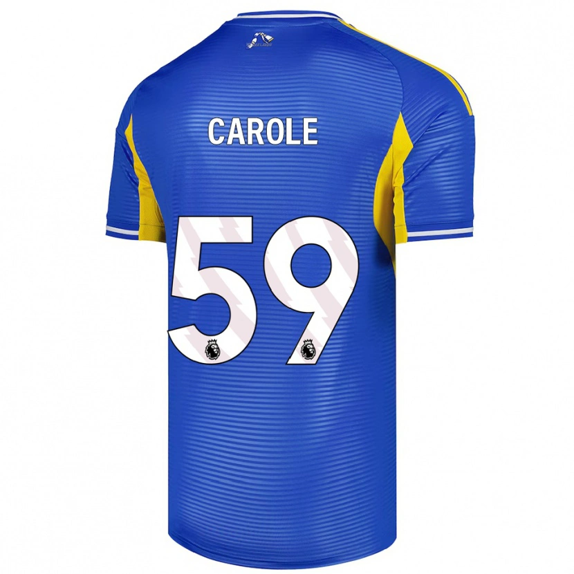 Danxen Kvinnor Keenan Carole #59 Blå Gul Bortatröja Matchtröjor 2025/26 Tröjor T-Tröja