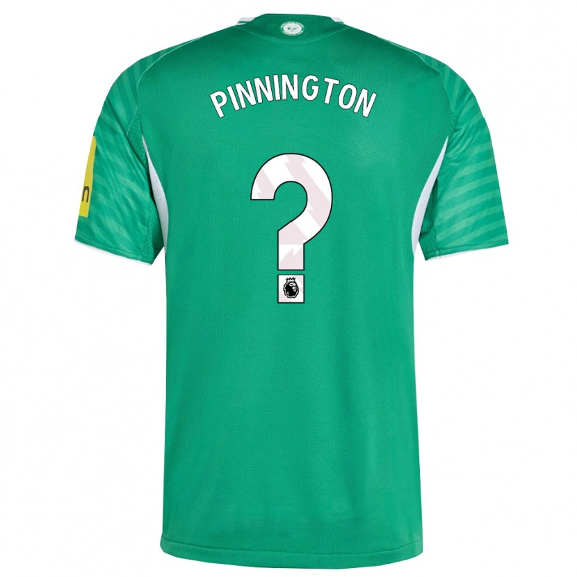 Danxen Kvinnor Sam Pinnington #0 Grön Vit Bortatröja Matchtröjor 2025/26 Tröjor T-Tröja