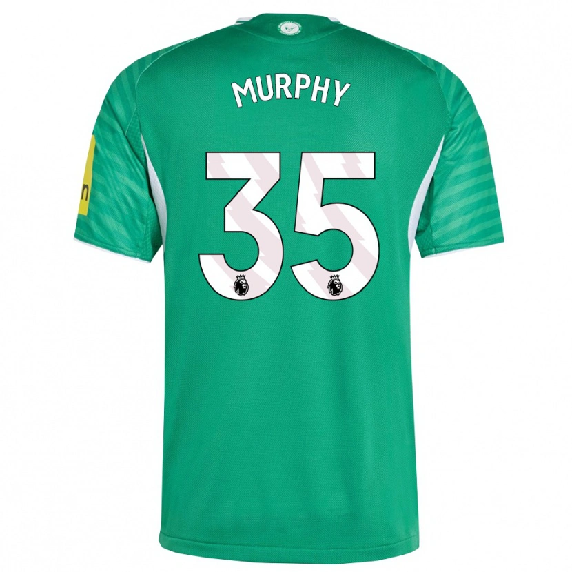Danxen Kvinnor Emily Murphy #35 Grön Vit Bortatröja Matchtröjor 2025/26 Tröjor T-Tröja
