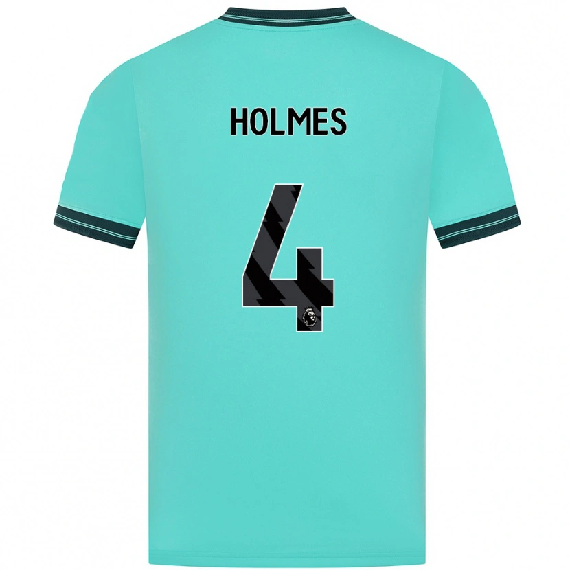 Danxen Kvinnor Summer Holmes #4 Himmelsblå Grön Bortatröja Matchtröjor 2025/26 Tröjor T-Tröja