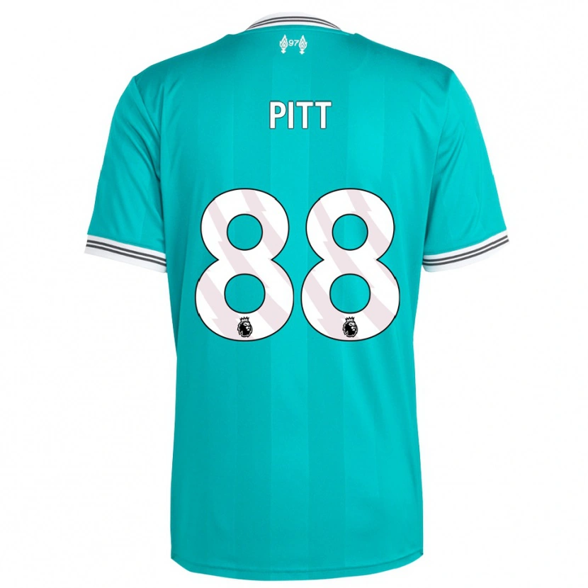 Danxen Kvinnor Lucas Pitt #88 Grön Vit Tredjesatsen Matchtröjor 2025/26 Tröjor T-Tröja