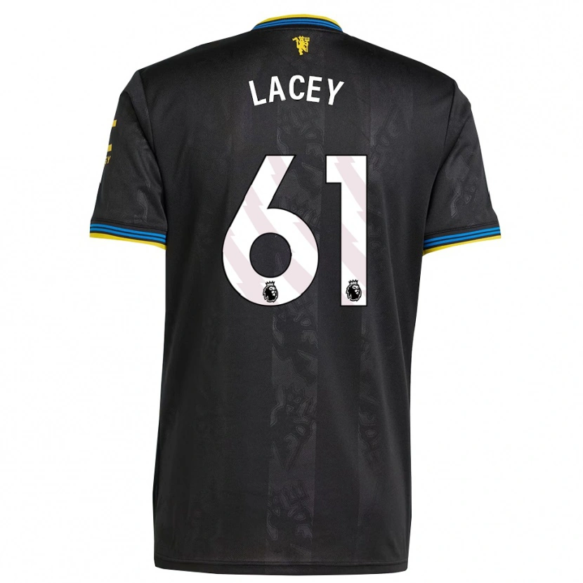 Danxen Kvinnor Shea Lacey #61 Svart Gul Blå Tredjesatsen Matchtröjor 2025/26 Tröjor T-Tröja