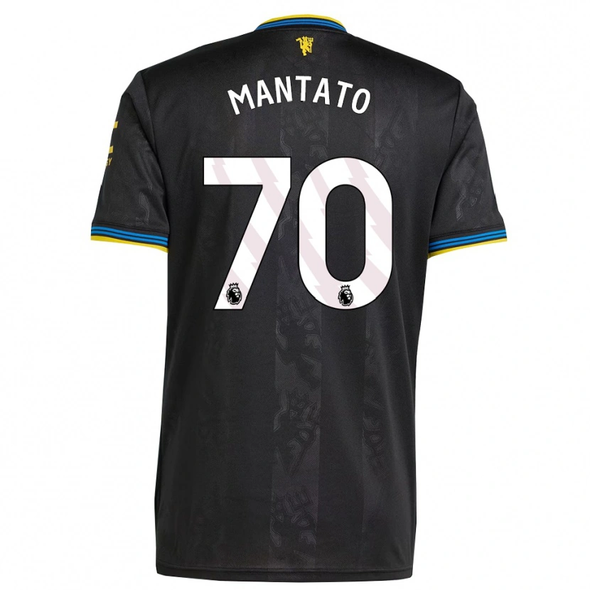 Danxen Kvinnor Bendito Mantato #70 Svart Gul Blå Tredjesatsen Matchtröjor 2025/26 Tröjor T-Tröja