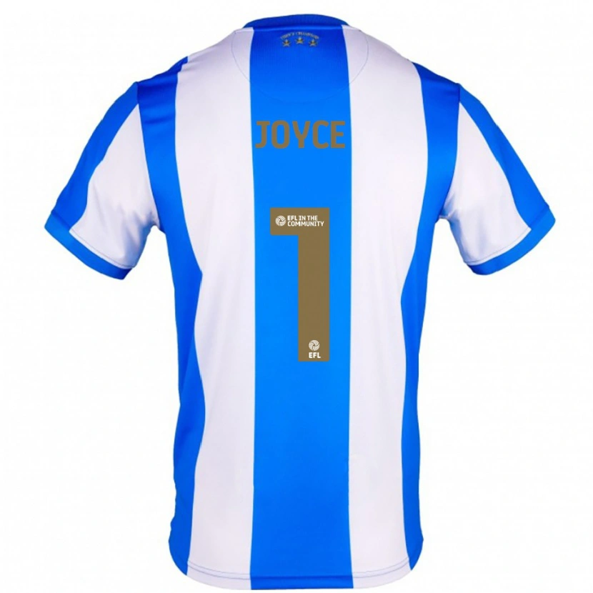 Danxen Barn Lauren Joyce #1 Blå Vit Hemmatröja Matchtröjor 2025/26 Tröjor T-Tröja