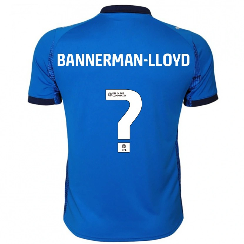 Danxen Barn Macey Bannerman-Lloyd #0 Blå Vit Hemmatröja Matchtröjor 2025/26 Tröjor T-Tröja