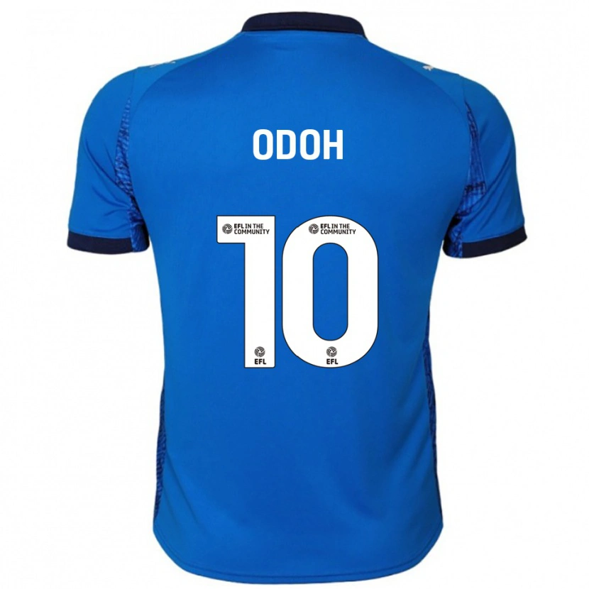 Danxen Barn Abraham Odoh #10 Blå Vit Hemmatröja Matchtröjor 2025/26 Tröjor T-Tröja