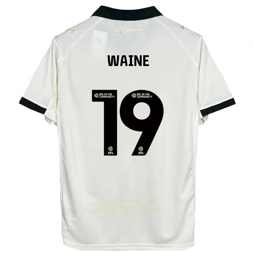 Danxen Barn Ben Waine #19 Off-White Svart Hemmatröja Matchtröjor 2025/26 Tröjor T-Tröja