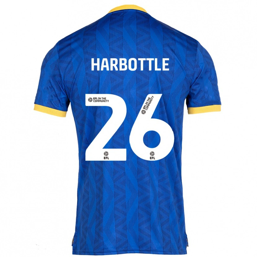 Danxen Barn Riley Harbottle #26 Marin Gul Hemmatröja Matchtröjor 2025/26 Tröjor T-Tröja
