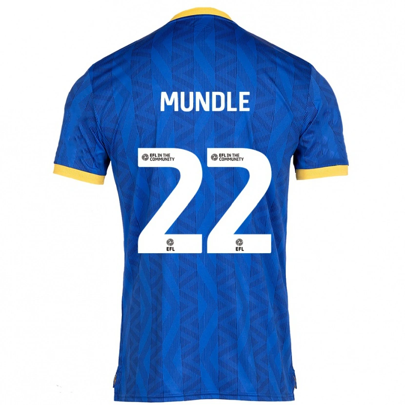 Danxen Barn Alyssia Mundle #22 Marin Gul Hemmatröja Matchtröjor 2025/26 Tröjor T-Tröja