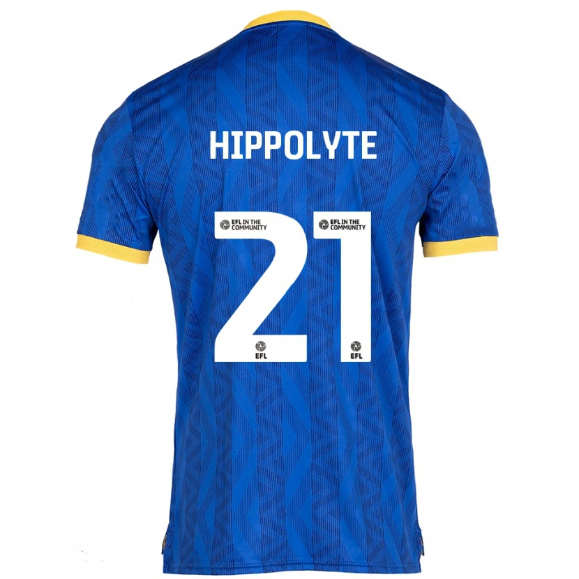Danxen Barn Myles Hippolyte #21 Marin Gul Hemmatröja Matchtröjor 2025/26 Tröjor T-Tröja