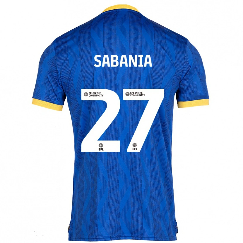 Danxen Barn Nadia Sabania #27 Marin Gul Hemmatröja Matchtröjor 2025/26 Tröjor T-Tröja