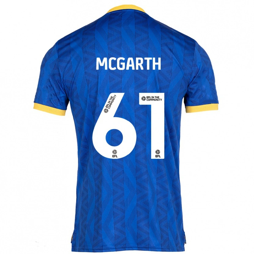Danxen Barn Ethan Mcgarth #61 Marin Gul Hemmatröja Matchtröjor 2025/26 Tröjor T-Tröja