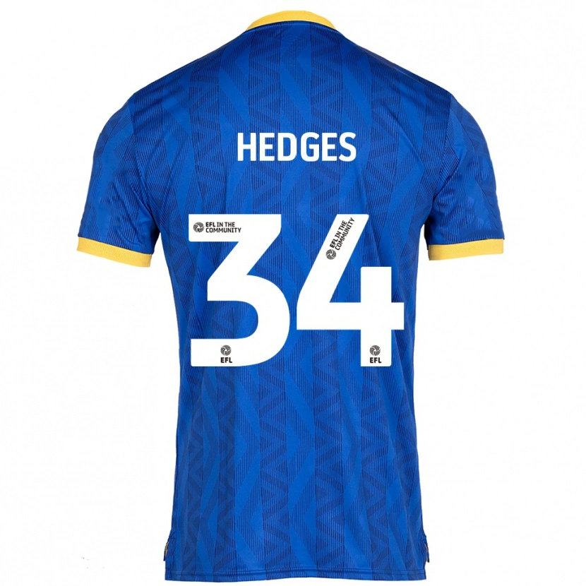 Danxen Barn Harry Hedges #34 Marin Gul Hemmatröja Matchtröjor 2025/26 Tröjor T-Tröja