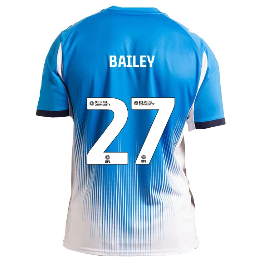 Danxen Barn Odin Bailey #27 Blå Vit Hemmatröja Matchtröjor 2025/26 Tröjor T-Tröja