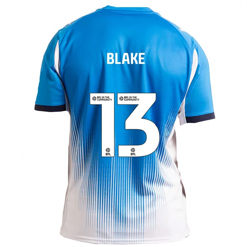 Danxen Barn Billy Blake #13 Blå Vit Hemmatröja Matchtröjor 2025/26 Tröjor T-Tröja