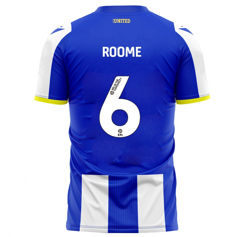 Danxen Barn Tahlia Roome #6 Blå Vit Hemmatröja Matchtröjor 2025/26 Tröjor T-Tröja