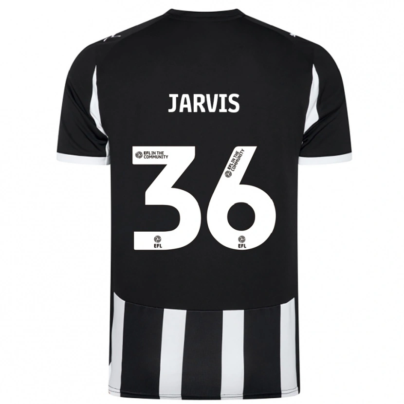 Danxen Barn Will Jarvis #36 Svart Vit Hemmatröja Matchtröjor 2025/26 Tröjor T-Tröja