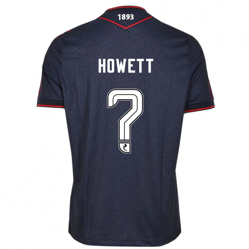 Danxen Barn Leo Howett #0 Marin Vit Hemmatröja Matchtröjor 2025/26 Tröjor T-Tröja