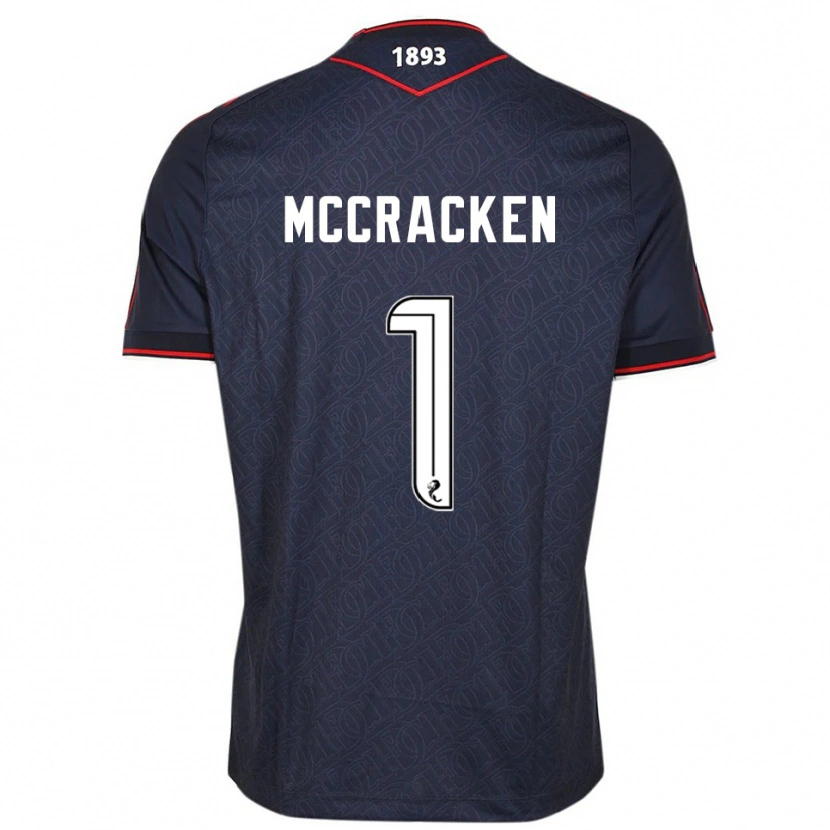 Danxen Barn Jon Mccracken #1 Marin Vit Hemmatröja Matchtröjor 2025/26 Tröjor T-Tröja