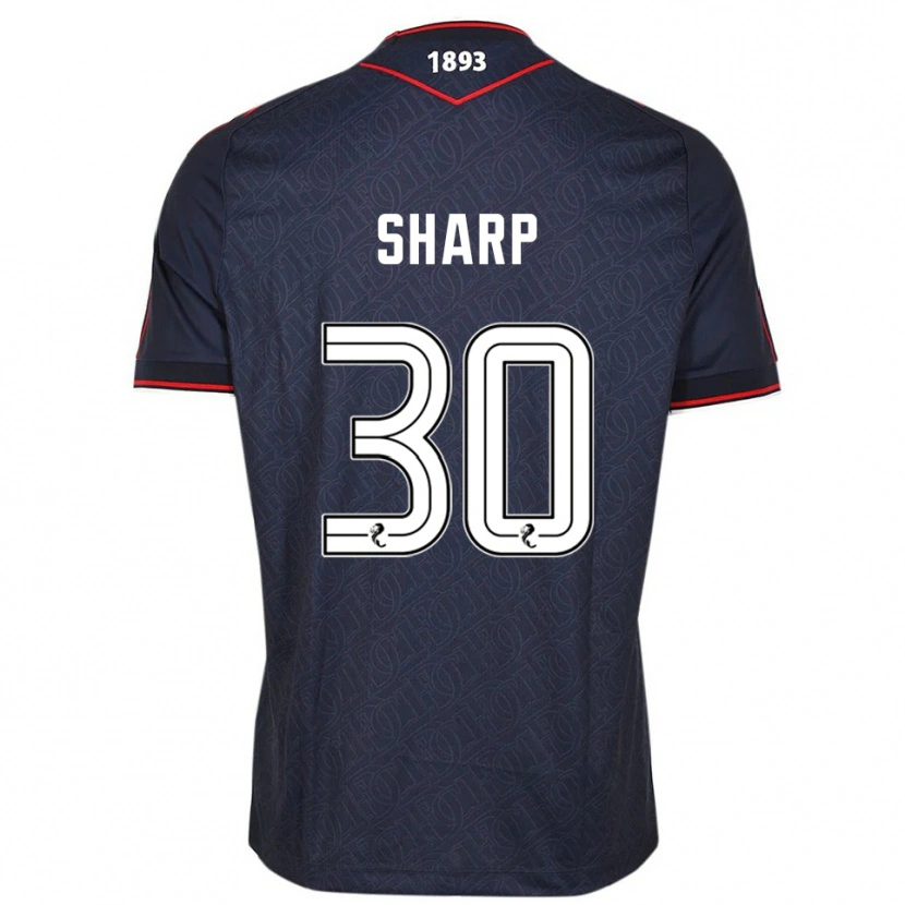 Danxen Barn Harry Sharp #30 Marin Vit Hemmatröja Matchtröjor 2025/26 Tröjor T-Tröja