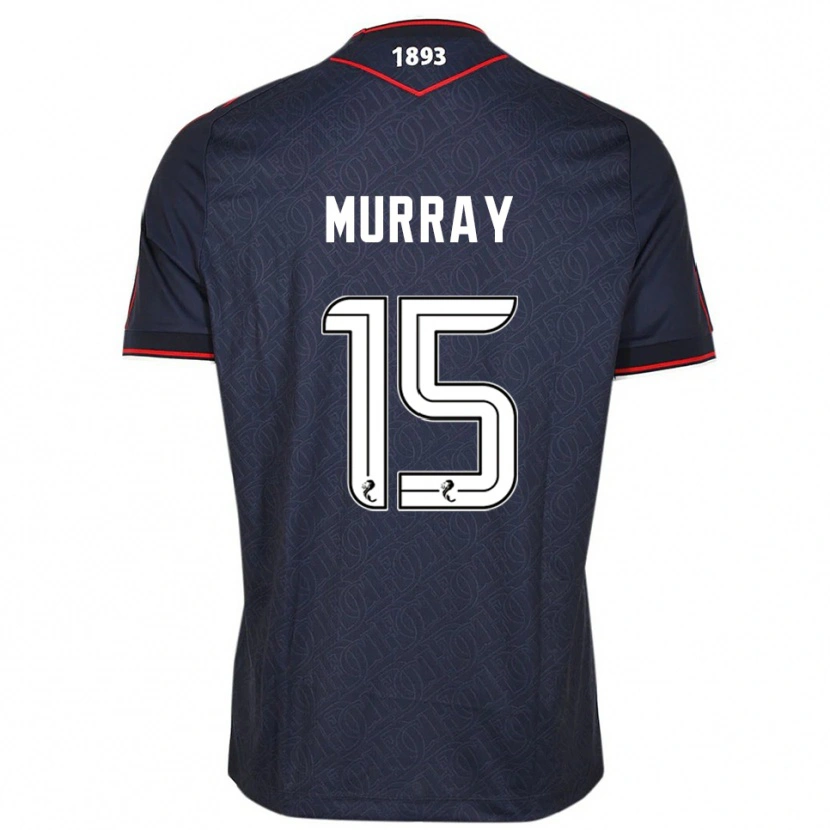 Danxen Barn Simon Murray #15 Marin Vit Hemmatröja Matchtröjor 2025/26 Tröjor T-Tröja