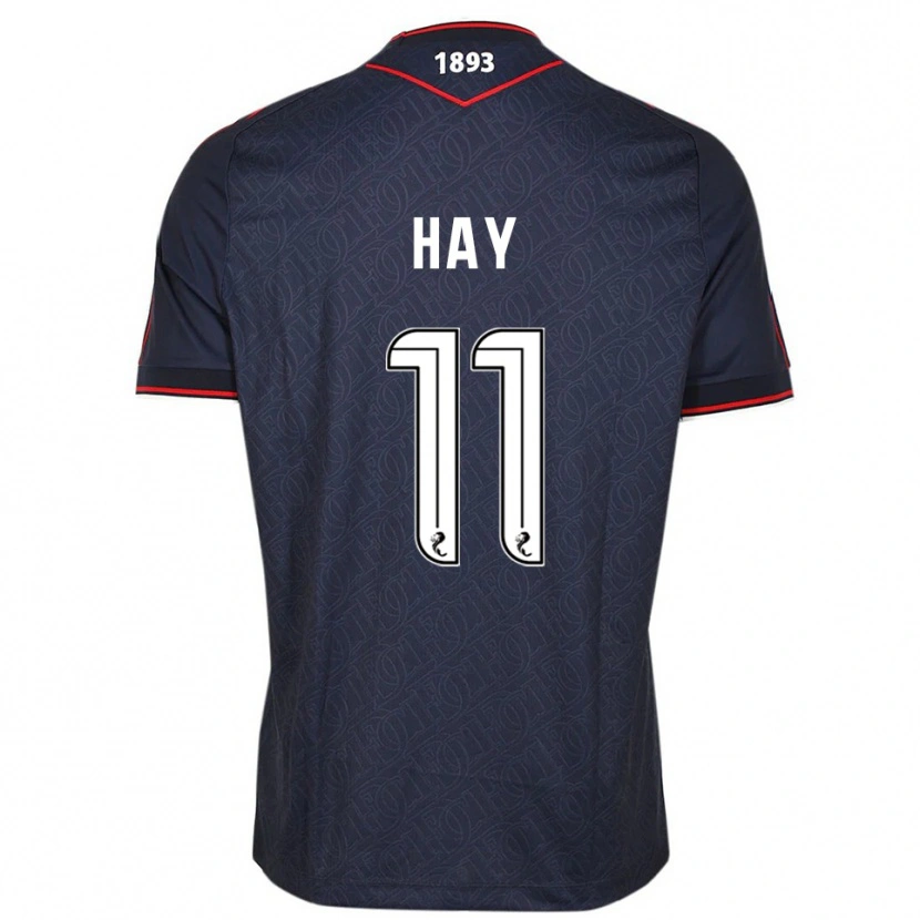 Danxen Barn Ashley Hay #11 Marin Vit Hemmatröja Matchtröjor 2025/26 Tröjor T-Tröja