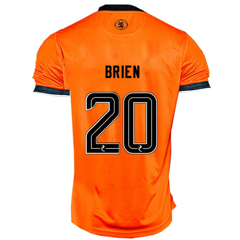 Danxen Barn Freya Brien #20 Orange Svart Hemmatröja Matchtröjor 2025/26 Tröjor T-Tröja