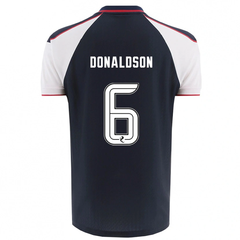Danxen Barn Coll Donaldson #6 Marin Vit Hemmatröja Matchtröjor 2025/26 Tröjor T-Tröja