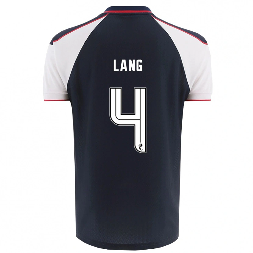 Danxen Barn Tom Lang #4 Marin Vit Hemmatröja Matchtröjor 2025/26 Tröjor T-Tröja